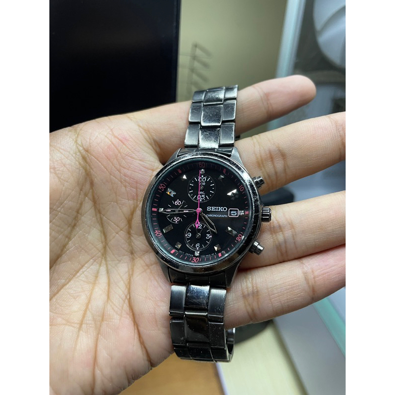 jam seiko 7T92 chronograph original