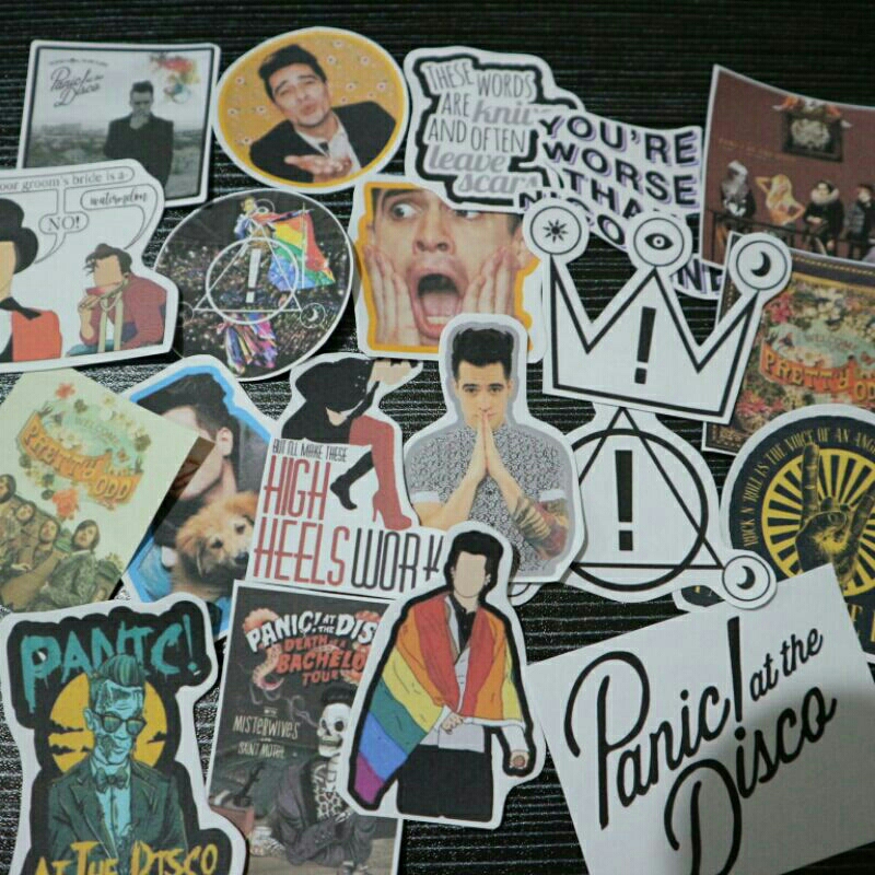 

[20PCS] STICKER PANIC AT THE DISCO ISI 20 STICKER