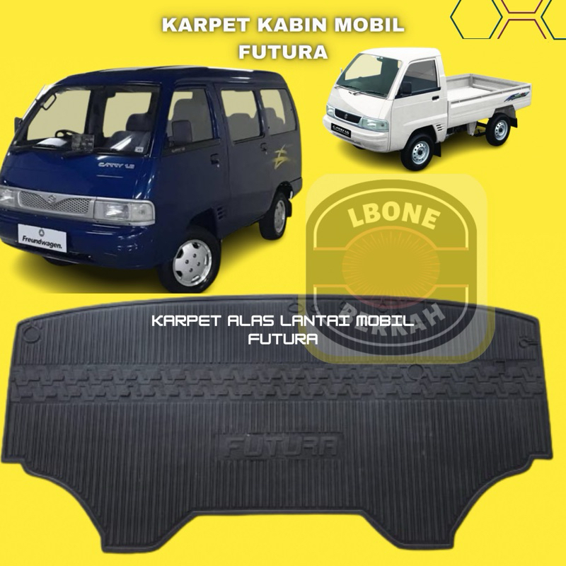 Karpet lantai depan FUTURA- Karet lantai kabin mobil SUZUKI FUTURA