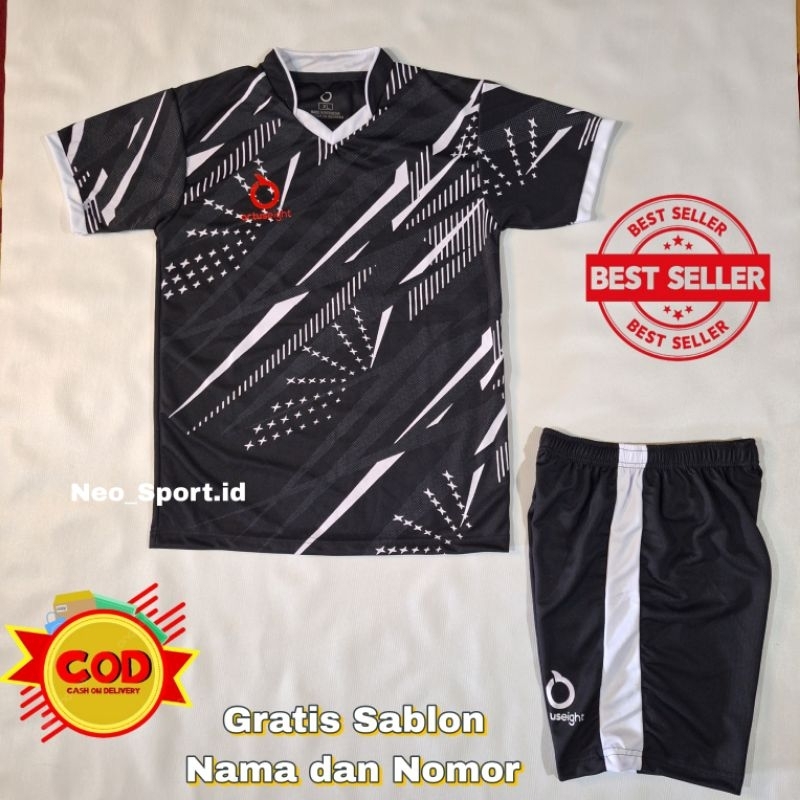 [ Free Sablon Nama dan Nomor Punggung ] Jersey Futsal Anak Anak / Baju Bola / Kaos olahraga usia 6 - 13 tahun