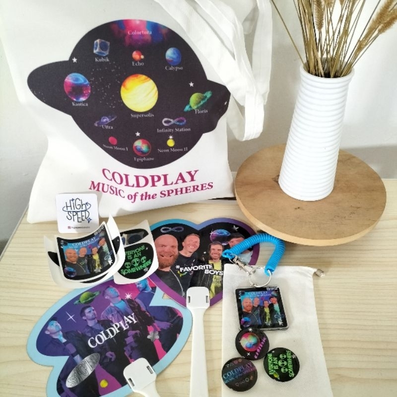 Coldplay Merchandise (Fanmade)