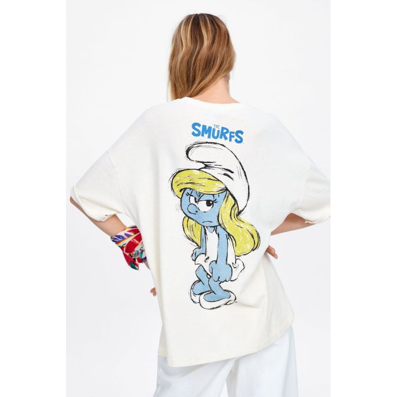 kaos dewasa anak smurf
