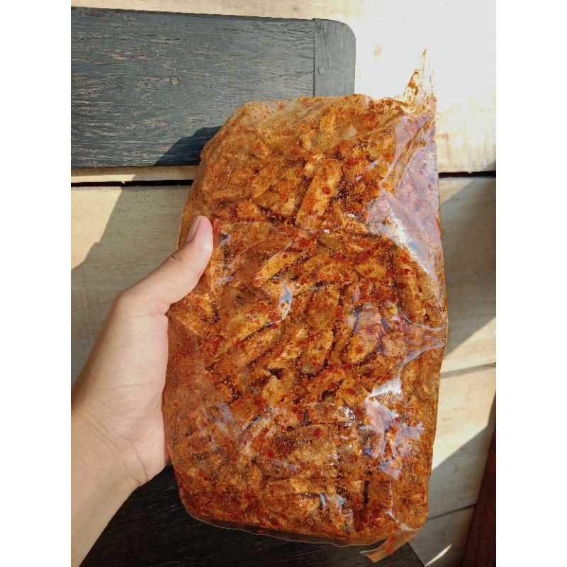 

Basreng pedas daun jeruk 500gram