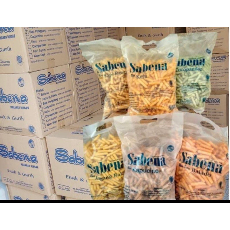 

1 karton sabena isi 5 tanpa mix