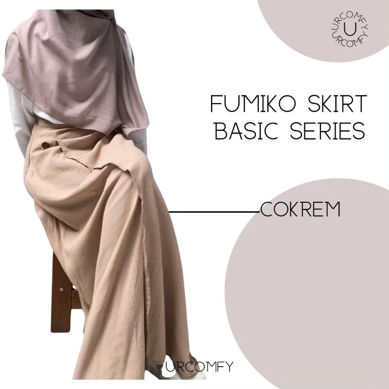 Rok Polos || Rok Linen || Fumiko Basic Skirt Light Series