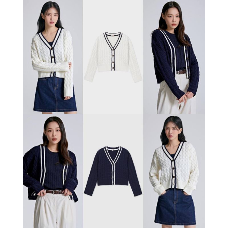 SALE!!!HABISIN STOK!!!Spao Cable Knitted Cardigan-Hangat dan Stylish Untuk Harimu. Pesan Sekarang,|k