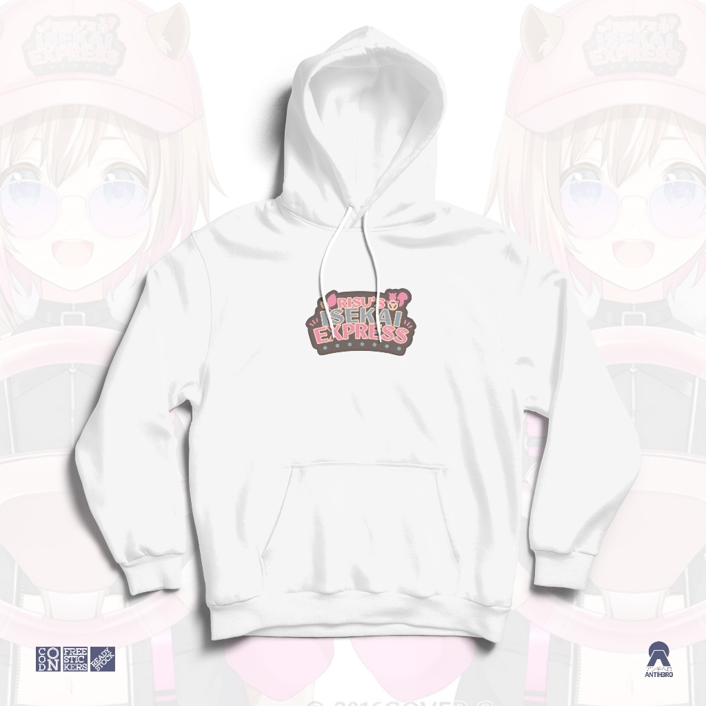 Hoodie Ayunda Risu Isekai Express Hololive Holo ID Indonesia Vtuber Streamer Antihero Cloth