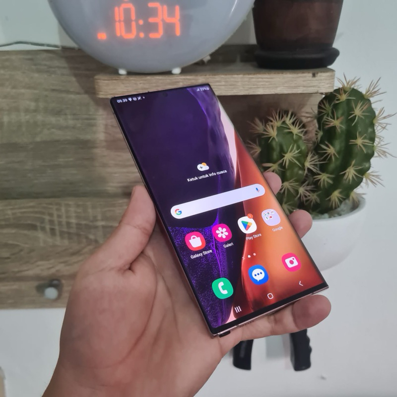 Samsung Note 20 Ultra Fullset Handphone Bekas Second