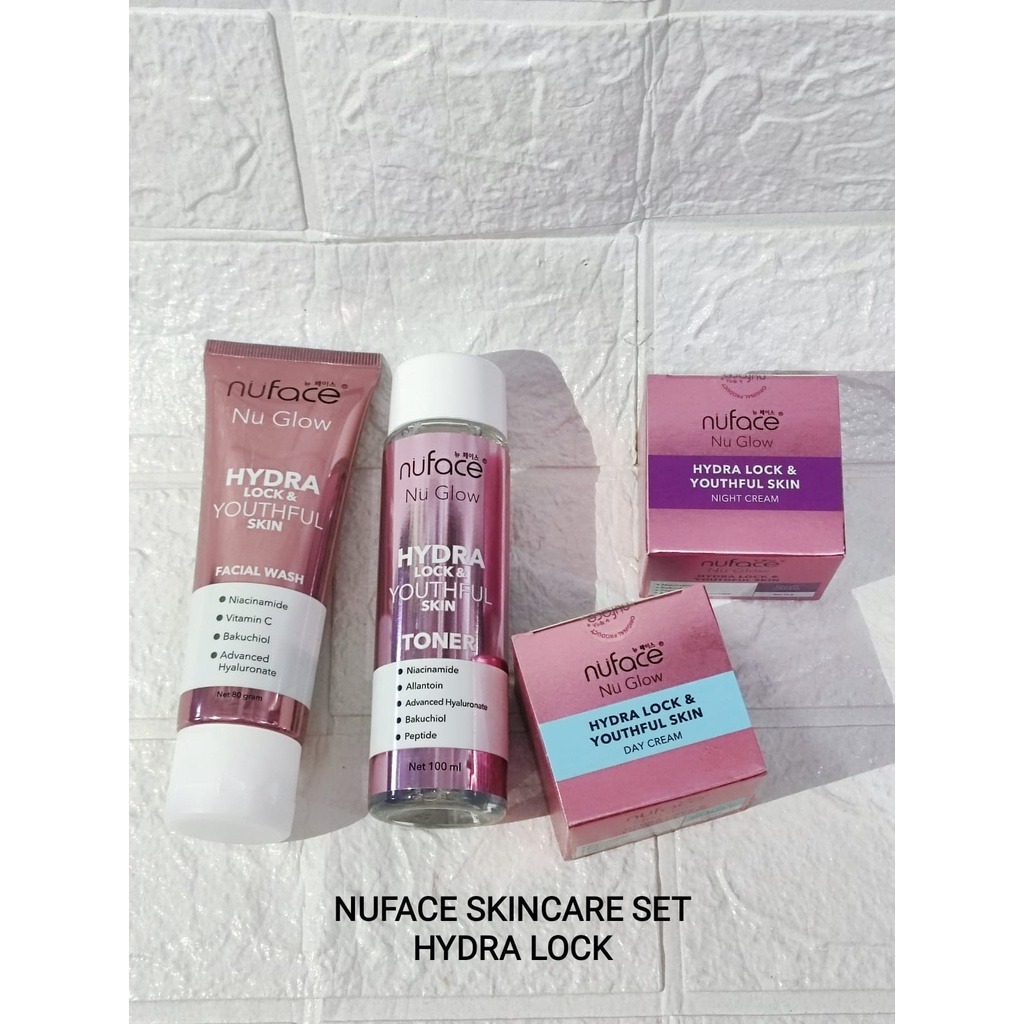 (PAKET )NUFACE NU GLOW YOUTHFUL SKIN SERIES