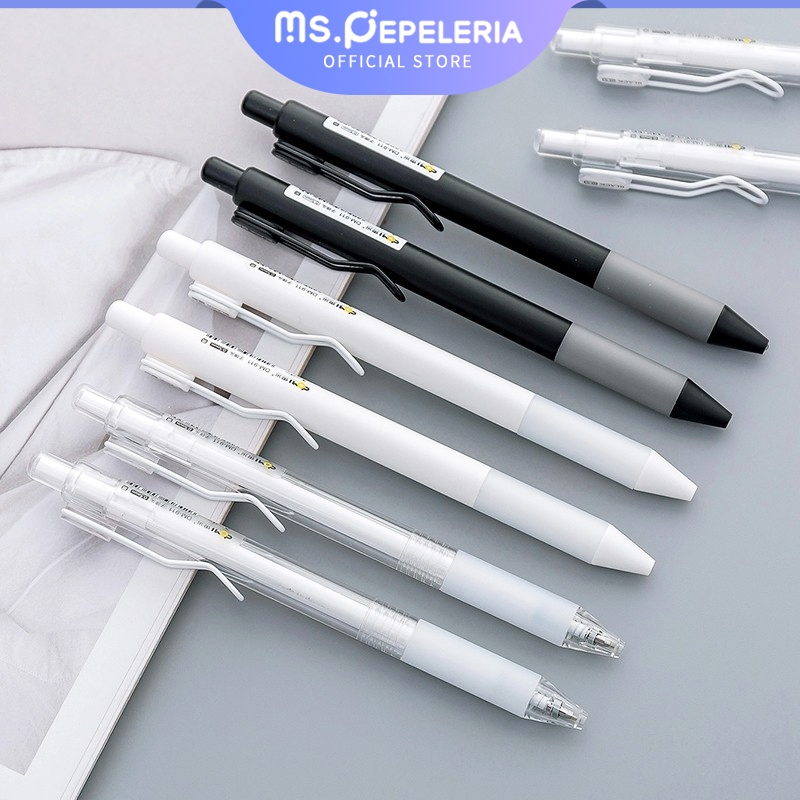 

DOMI Pulpen Gel 0.5mm Bolpen Pena Pen Alat Tulis Gel Tebal 0.5 MM Pena Cair-Ms.Pepeleria