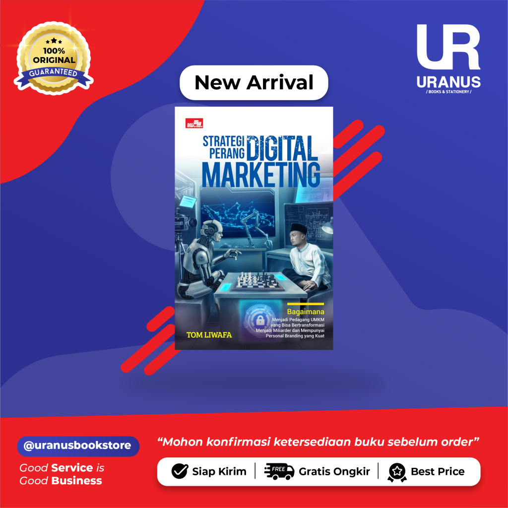 STRATEGI PERANG DIGITAL MARKETING - EL - 100% ORIGINAL - TOKO BUKU URANUS NGAGEL