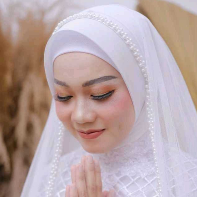 Promo termurah Slayer pengantin veil payet Mutiara untuk akad pernikahan tunangan sunting pelaminan wedding aksesoris terlaris jilbab fashion muslimah Hijab manten kerudung berkualtas bride untuk gaun gown wisuda atasan ibu besan seragaman wanita baru