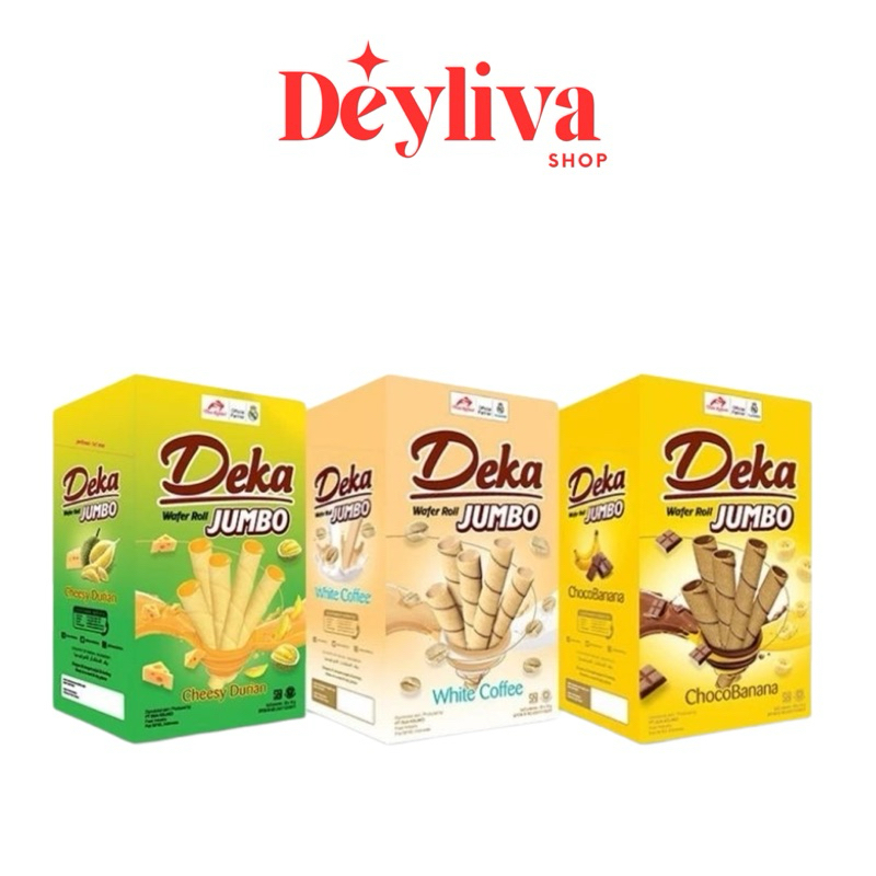 

DEKA WAFER ROLL JUMBO ISI 20 PCS (1 PACK)