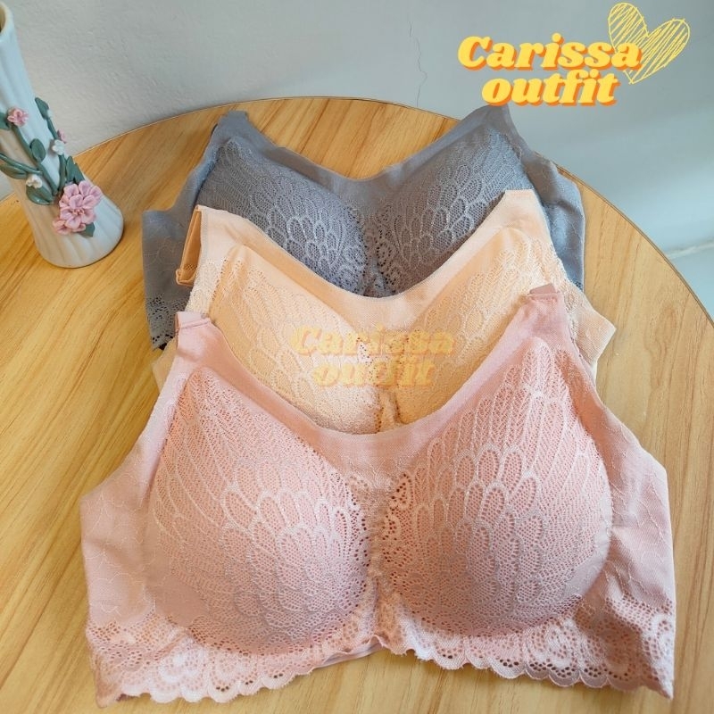 CARISSAOUTFIT - Daisy Bra (Size M-XXL) No-Wire BH