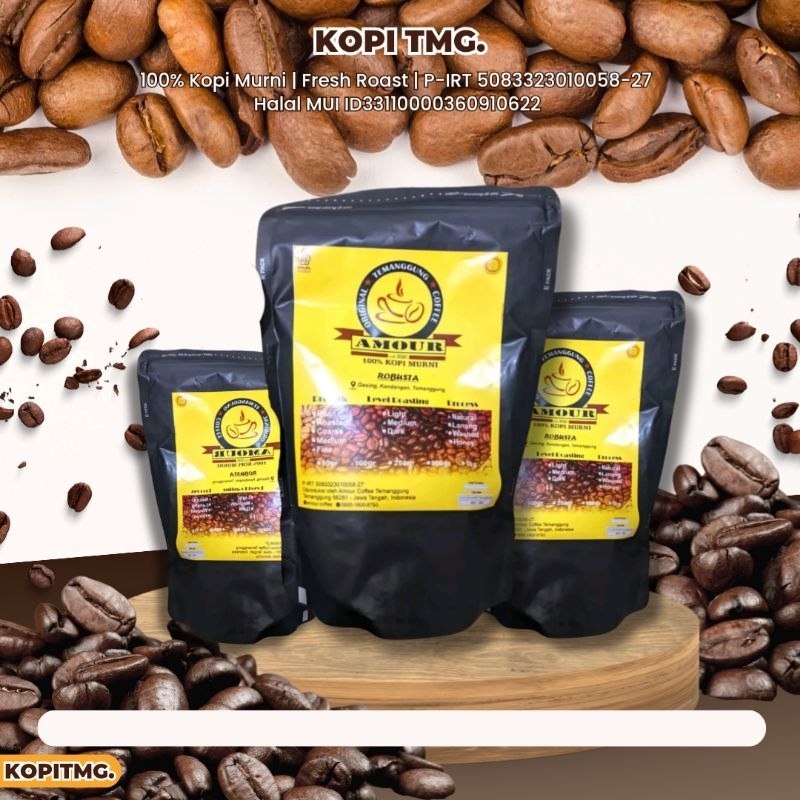 

KOPI ROBUSTA TEMANGGUNG | BUBUK MURNI 100gr | KOPI ASLI TEMANGGUNG