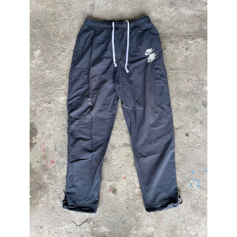 NIKE Woven World Tour Cargo Pants Black Second