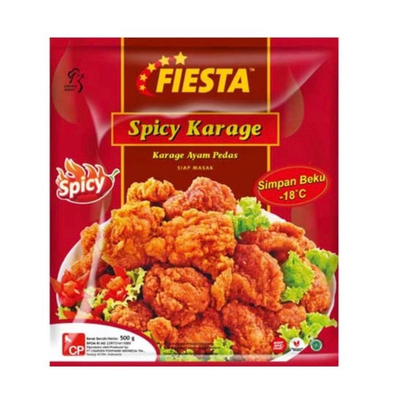 

fiesta spicy chicken karage 400gram