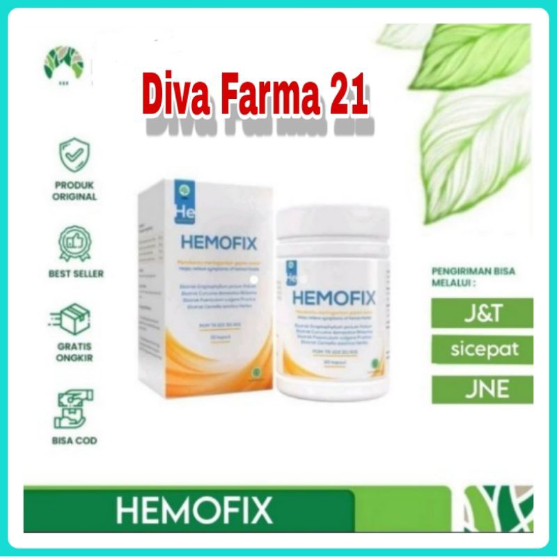 Hemofix Asli Obat Wasier Original Obat Ambien Herbal Bpom