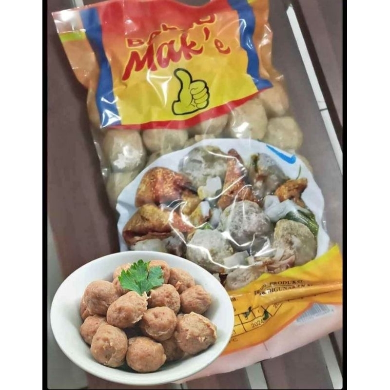 

Mak'e bakso super isi 50, bakso super ORI pedas, original dan tahu bakso