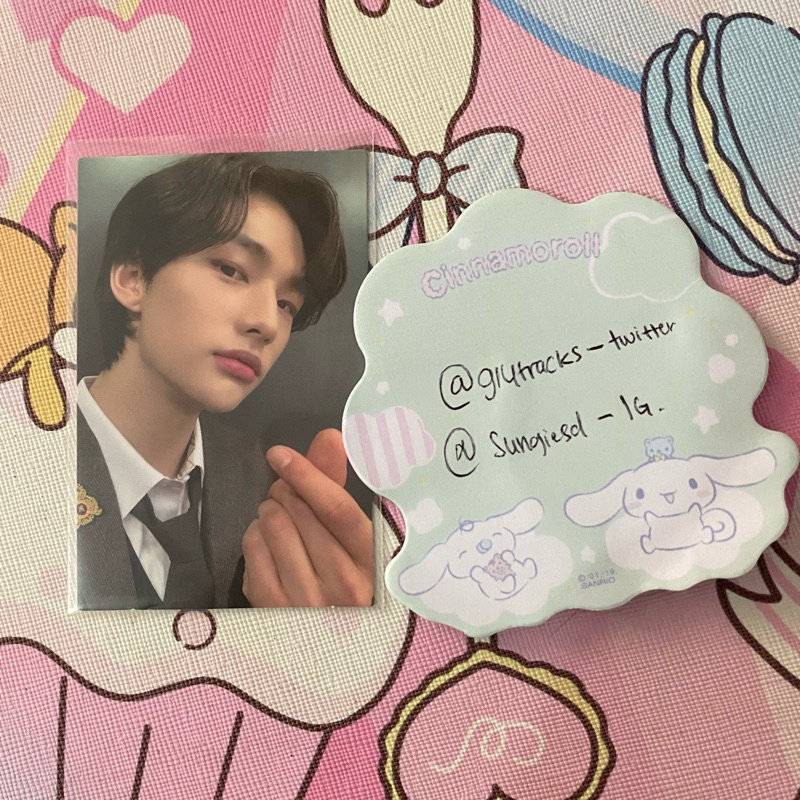 memcop member copy hyunjin go live stray kids skz pc photocard