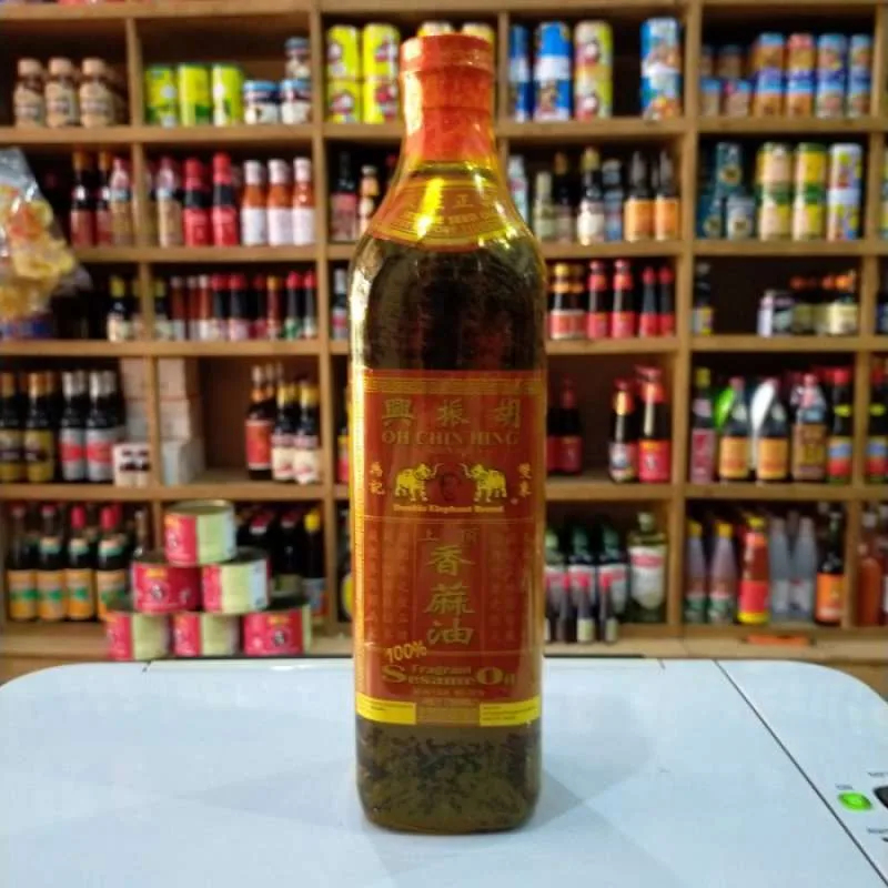 

Oh Chin Hing Double Elephant Brand Fragrant Sesame Oil 750 ml Minyak Wijen Harum Wangi Cap Dua Gajah Kembar Bumbu Masak Bahan Masakan Makanan Asia Ready New Stock Pekanbaru Riau Indonesia Gratis Free Bebas Ongkir COD Bayar Ditempat Ojek Gosend Grab