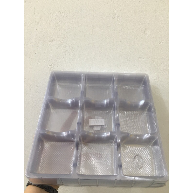 Mika Sekat 9 Transparan - 6,5Cm/kotak