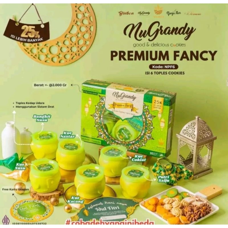

Hampers Kue Lebaran Binbon Nu Grandy Premium Fancy