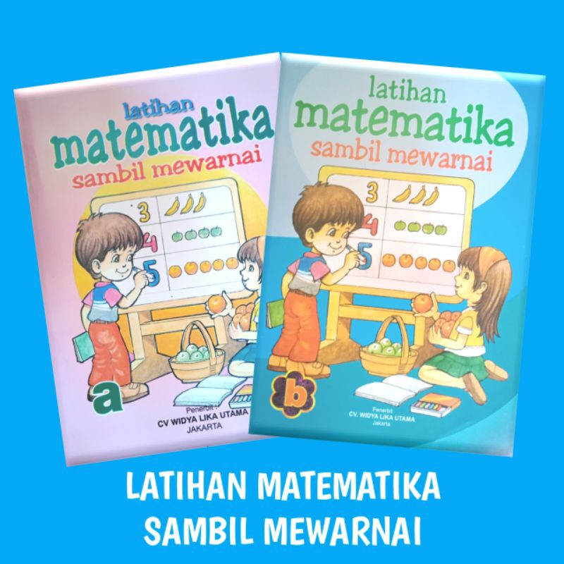 ORIGINAL | BUKU LATIHAN MATEMATIKA | BUKU TK DAN PAUD