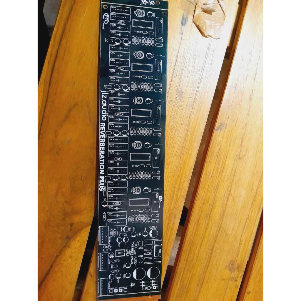 SA PCB ECHO REVERB 5 IC 3 POTENSIO + POWER SUPPLY