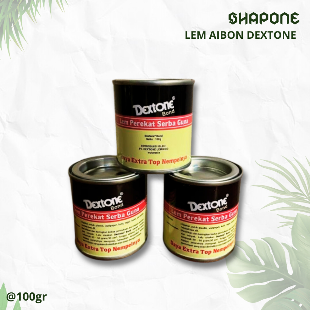Lem Sepatu Multifungsi Dextone Aibon 100gr  Lem Perekat Serba Guna