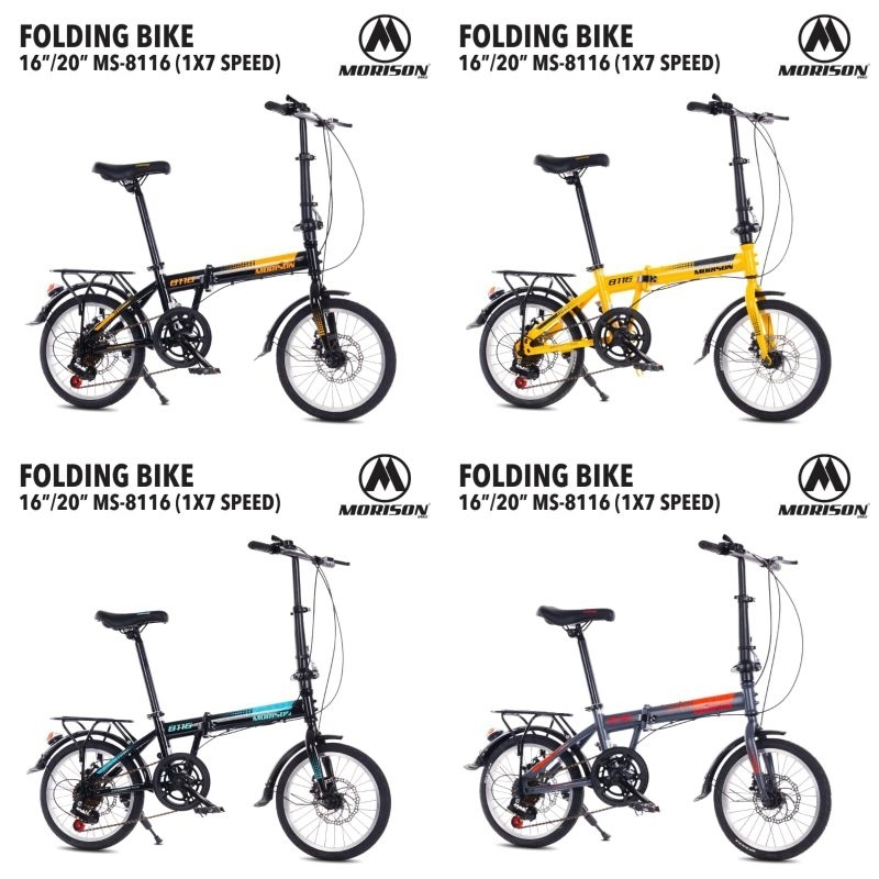 sepeda lipat 20 morison 7sp