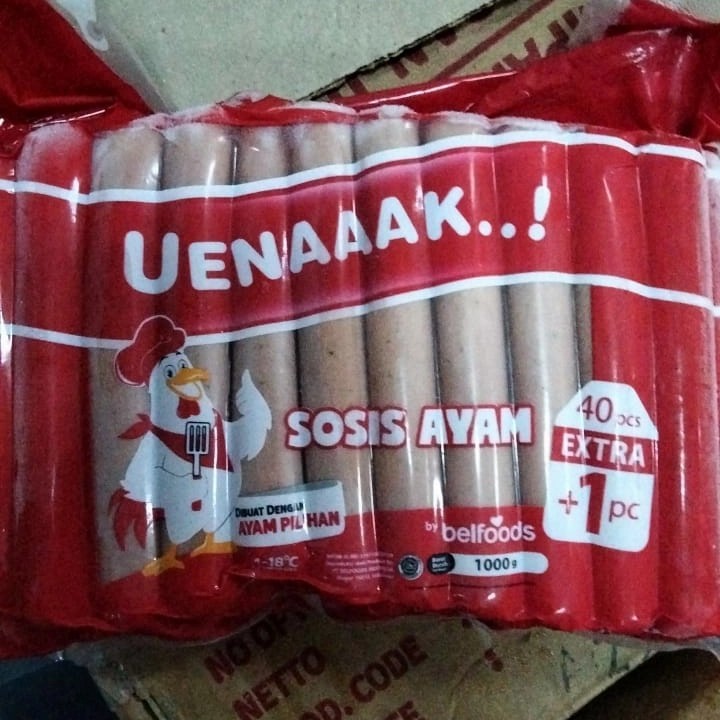 

SOSIS BELFOODS UENAAK ISI 40 1kg