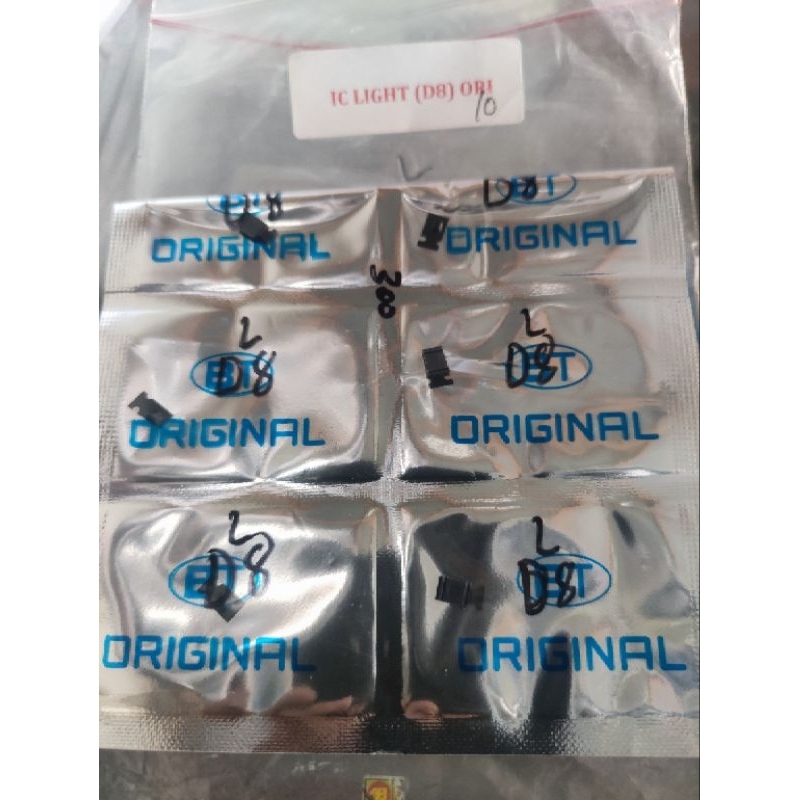 ic lampu d8 original