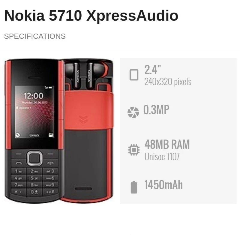 HP Nokia 5710 XpressAudio