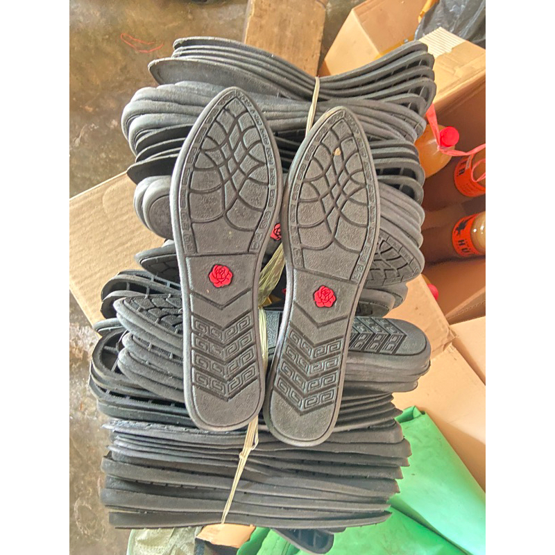 SOL MAWAR BAHAN KARET | SOL SEPATU SANDAL