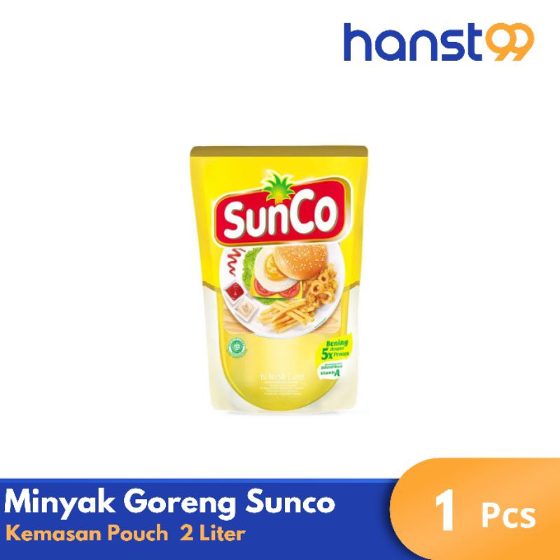 

Sunco Minyak Goreng Kemasan Pouch 2 Liter
