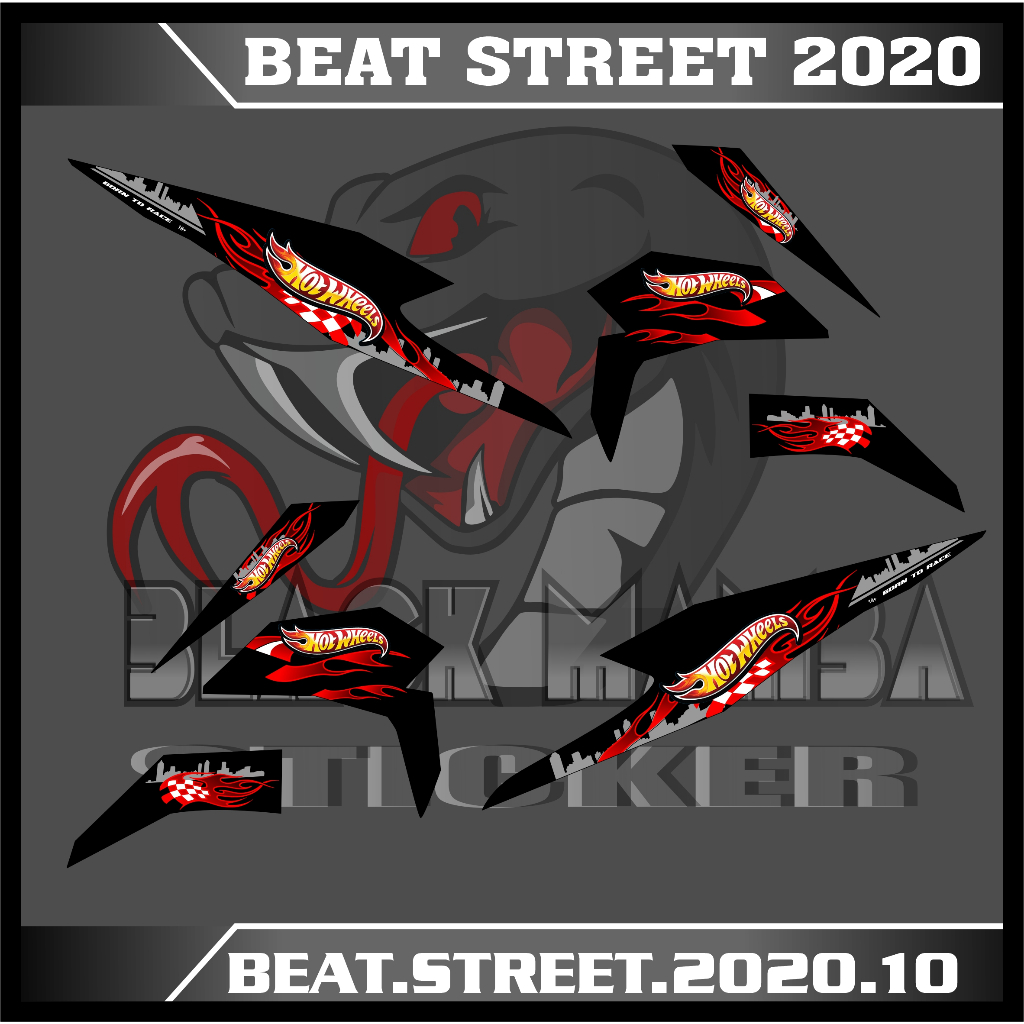 STRIPING BEAT STREET 2020 LIST VARIASI STICKER BEAT STREET 2020 10