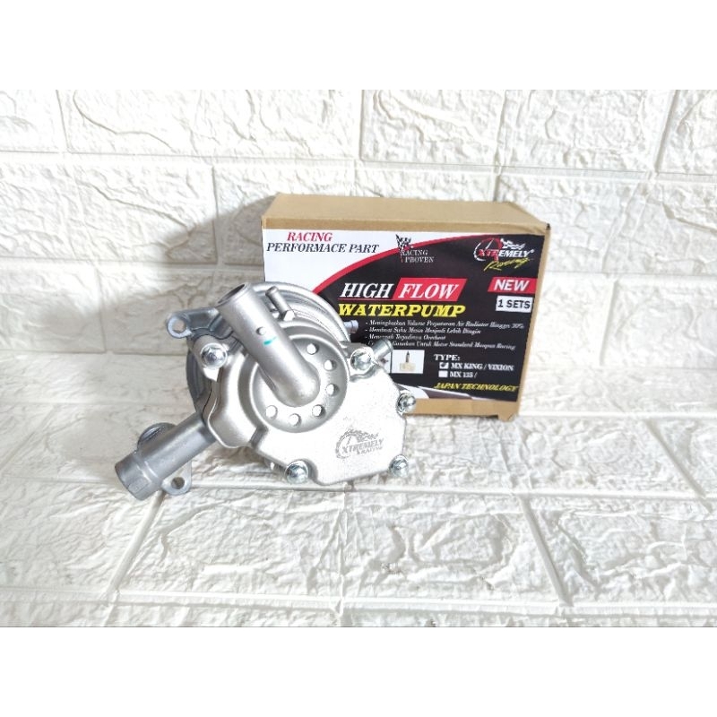 waterpump water pump high flow xtr racing mx king vixion r15 old