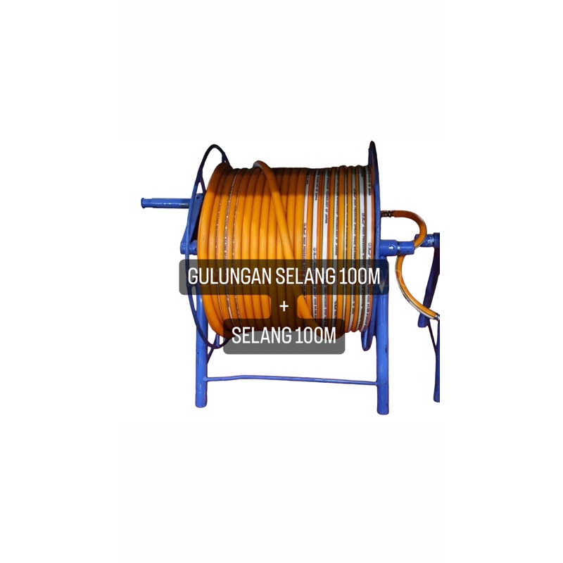 GULUNGAN SELANG 100M + SELANG KOMPRESOR 100m PAKET HEMAT