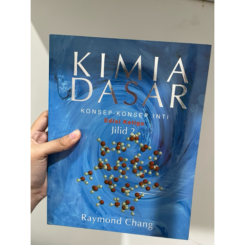 buku raymond chang kimia dasar jilid 2 sealed ori buku tpb itb semester 2 baru masih segel