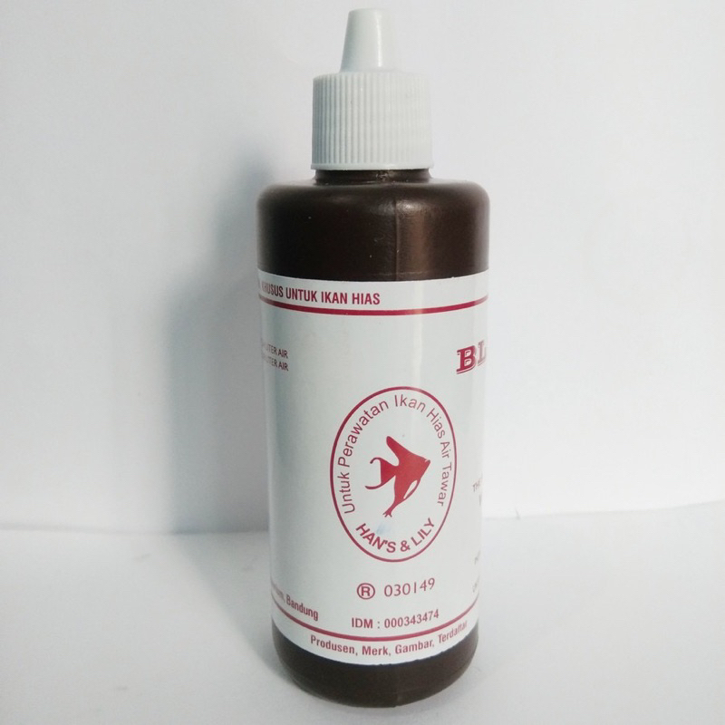 BLITZ ICHT obat white spot ikan obat biru mytheline blue penyakit semua ikan anti stress