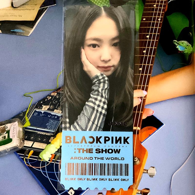 JENNIE BLACKPINK THE SHOW MD TICKET (YG SELECT POB)