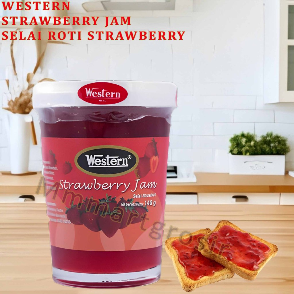 

Western / Selai Roti Strawberry / Strawberry Jam / 140gr