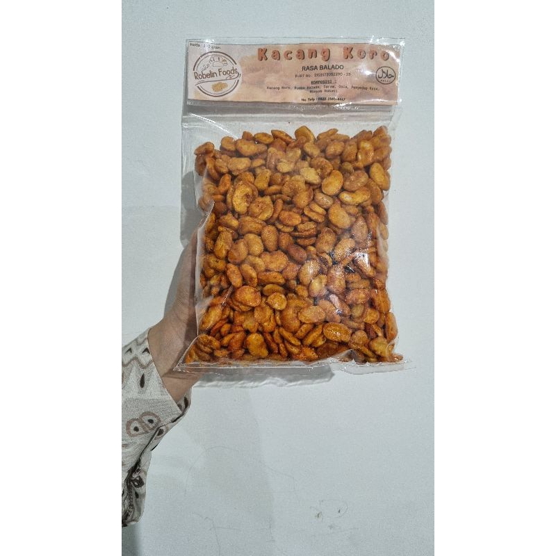 

KACANG KORO RASA BALADO 290gr | SUDAH DI KUPAS TINGGAL MAKAN PEDAS MANIS GURIH