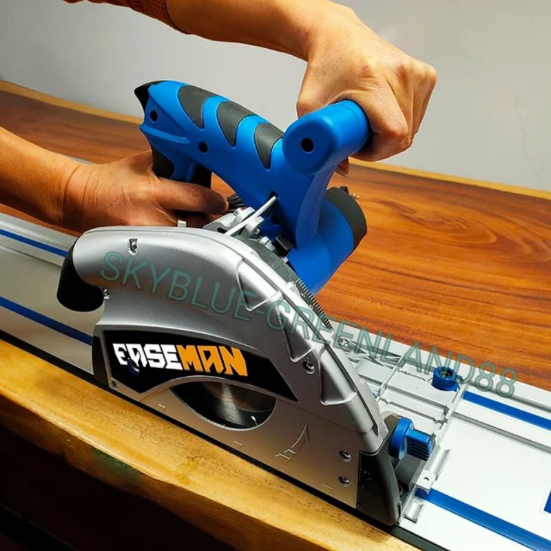 EASEMAN Plunge saw 8 Inch Track Rail Circular Saw 8 Inch Rel Gergaji Kayu Track Pemandu