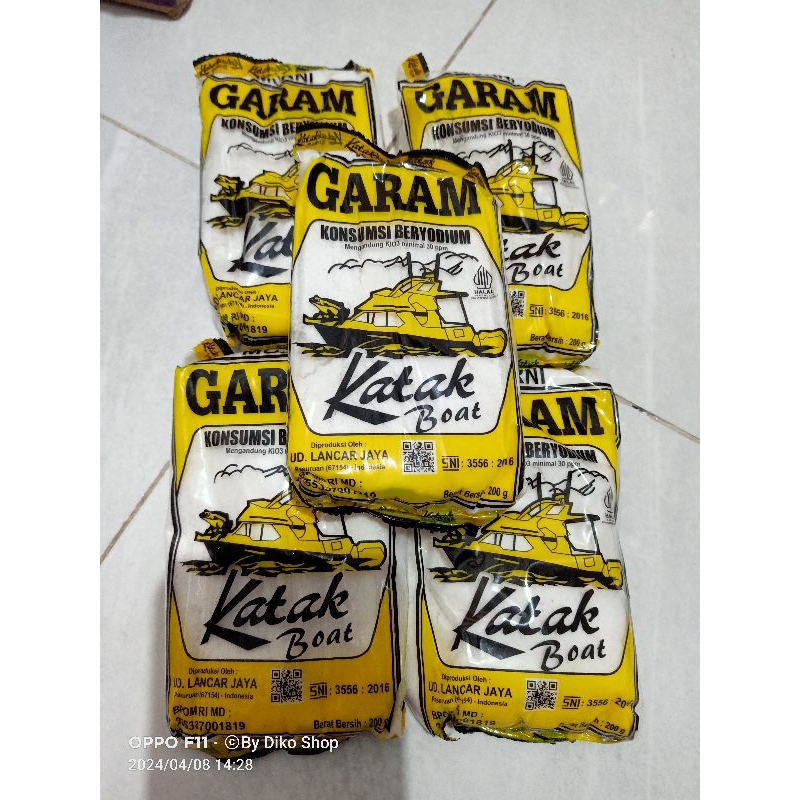 

garam katak boat 200g