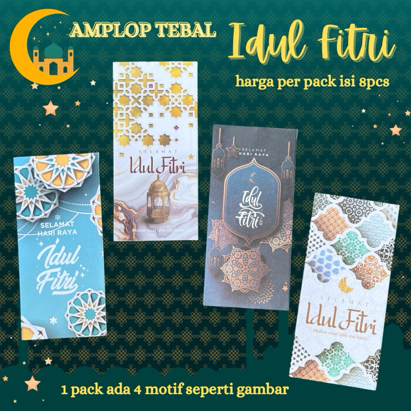 

Amplop lebaran tebal premium