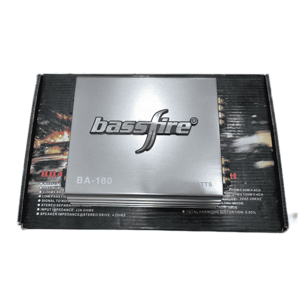 Power Monoblock Audio Mobil Bassfire Power Class D 80Ax2CH / Power Monoblok Mobil Subwoofer