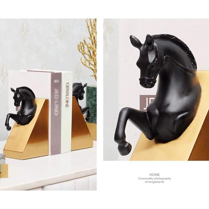 

Horse Bookends / Pembatas Buku/Majalah
