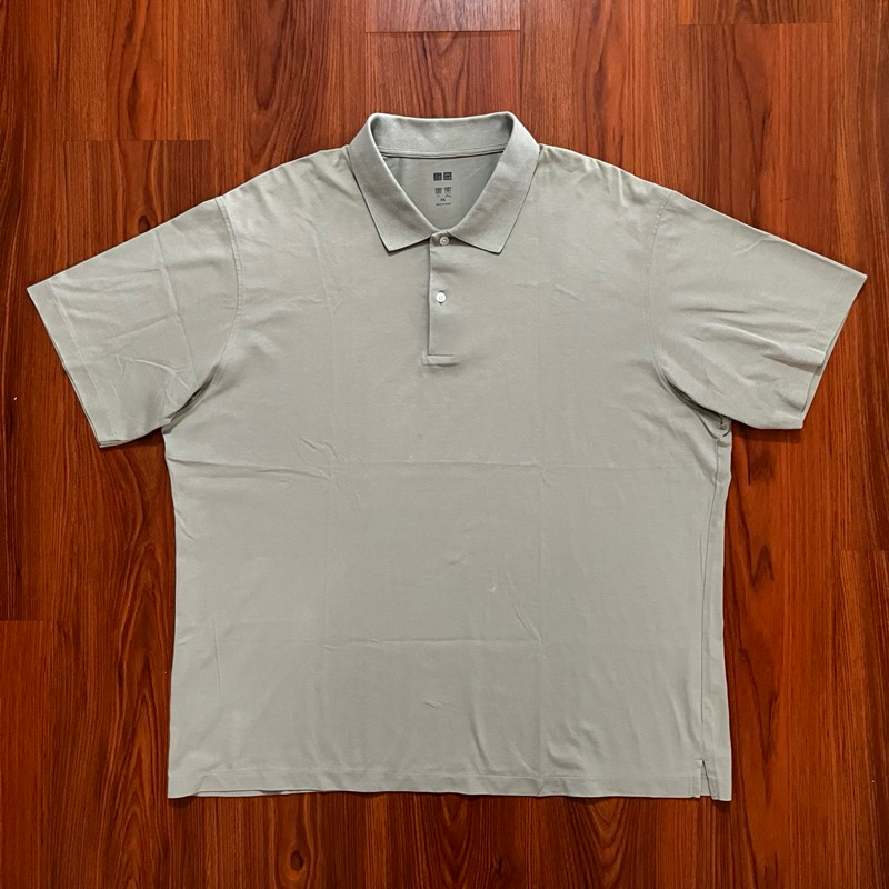 Polo Shirt UNIQLO AIRism Cool Touch Sage Green (XXL)